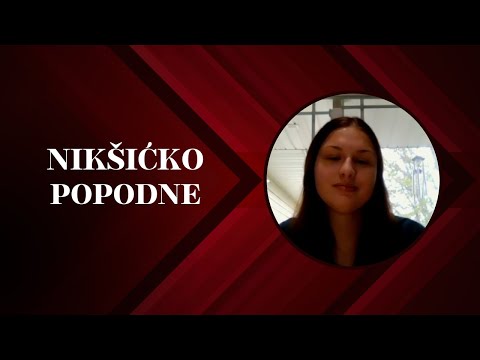 NIKŠIĆKO POPODNE: Mileva Gojković - ,,Flex program“ SAD 17. 4. 2024.