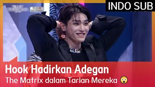 Hook Hadirkan Adegan The Matrix dalam Tarian Mereka 😲 #StreetWomanFighterKDanceBattle 🇮🇩INDOSUB🇮🇩