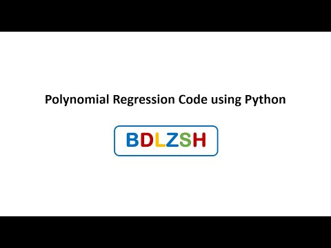 Polynomial Regression Code in Python | 4 Kode Regresi Polynomial di ...