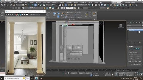 3DsMax Tutorials, Learn 3D Modeling a  Modern Interior Design from Scratch in 3dsmax ( Part 2)