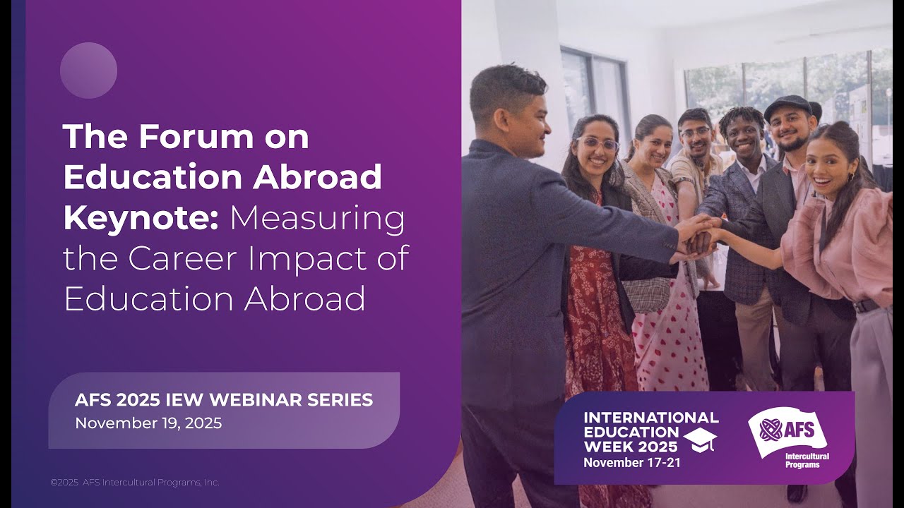 Forum on Education Abroad Keynote: Measuring the Career Impact of ...