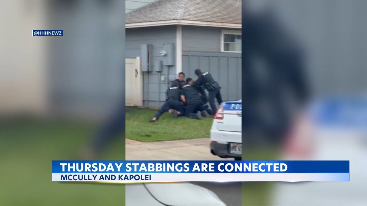 Police arrest furlough inmate for alleged stabbings in McCully and Kapolei, leaving 1 dead