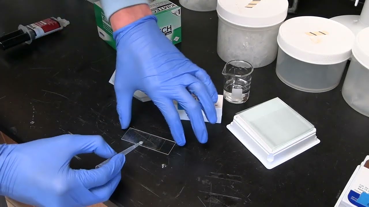 How to Make Microscopy Sample Chambers with Double Sided Tape