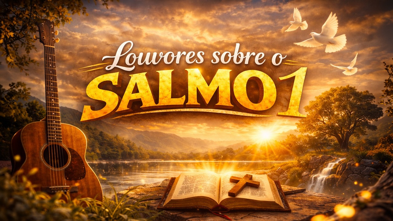 SALMO 1 — 12 Louvores que Tocam o Coração 🙏 Música Gospel Inspirada na Palavra de Deus