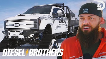 Thumbnail of Heavy D's 6x6 With Tracks for SEMA | Diesel Brothers
