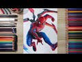 Drawing Marvel&#39;s Spider-Man 2 (Peter Parker) | Fame Art