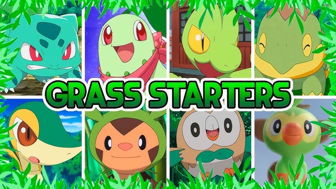 ⚔️ SharKTuxa 🛡️ on X: Hoje a galera Rankeou todos os Pokémon do Tipo  GRASS! Amanhã faremos o Tipo BUG 🦟🐞🦋🕷️  / X