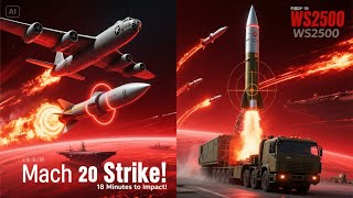😱“Mach 20 Weapons: How Hypersonic Missiles Are Changing War” #hypersonicmissiles #automobile