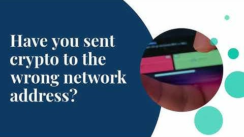 Wrong Crypto Transactions to Wrong Network Address, Recover Now.