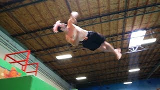 Pro Athletes At Insane Parkour Gym Tempest