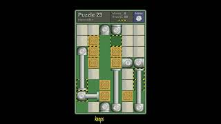 Pushing Machine (Impossible) Level Puzzle 23 - Perfect Solution