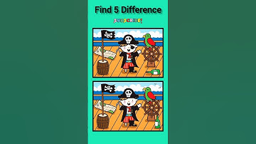 Find 5 Differences#riddletube #shorts