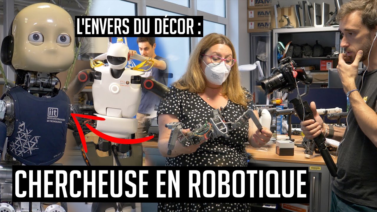 Une journée avec #39 : une chercheuse en robotique