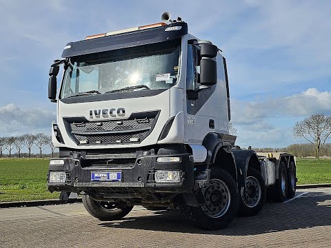 Film: Iveco AT410T45 TRAKKER 8X4 INTARDER — 2015 — prezentacja pojazdu