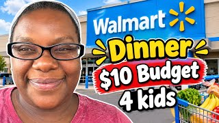 FEEDING MY 4 KIDS DINNER WITH ONLY A $10 BUDGET😳👀👀*CHICKEN COBBLER*