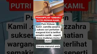 Pendanilan Terbaru Putri Ridwan Kamil kabarterbaru beritaviral short