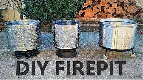 Make money with car wheels & washing machines | DIY Fire pit