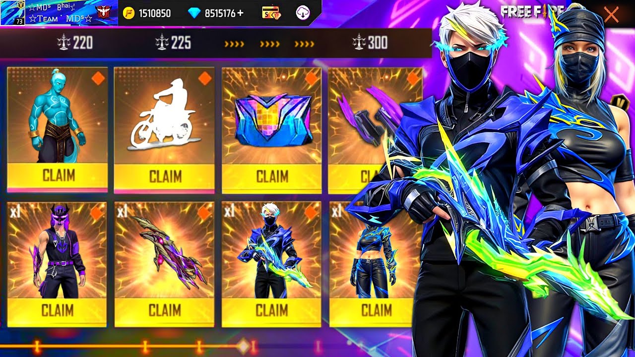 Buying 10000+ Diamonds, Max Evo Anemo Stromer Bundle, Max Evo Parafal Skin & All Booyah Paas Items
