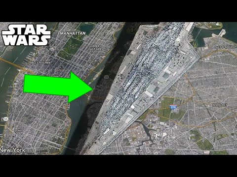 Just How BIG Is an Imperial Class Executor - Star Wars Shorts