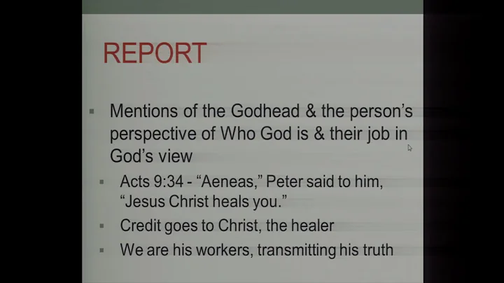 The Book Of Acts Part 5 -- Lonnie Kauffman