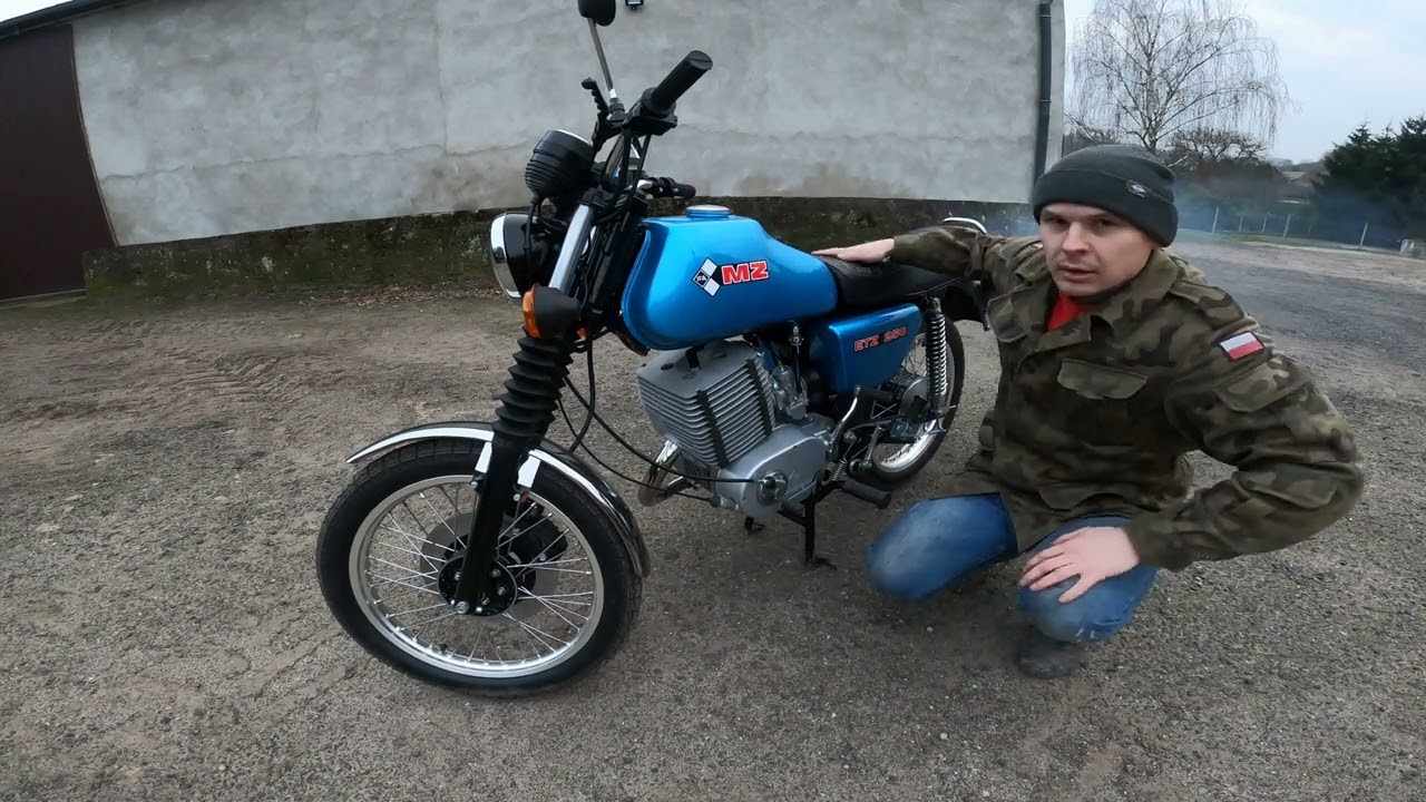 MZ ETZ 250 Pierwsze odpalenie na gaźniku Mikuni ! Nie spodziewałem się takiego efektu !