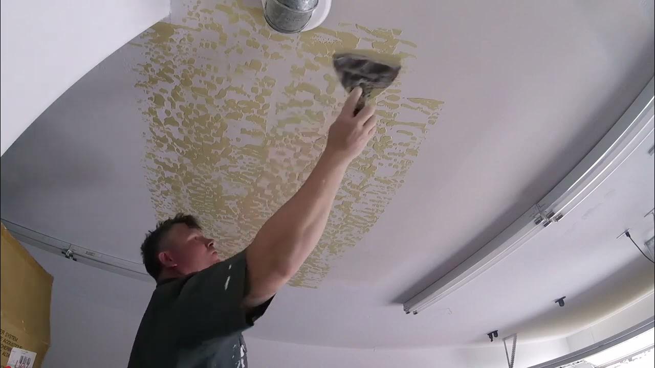 How to do skip trowel texture - Diy sheetrock texture drywall