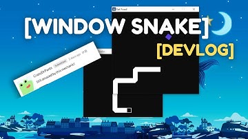 I made a snake game that manipulates window in Godot
