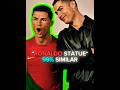 When Ronaldo See His Statue 🗽