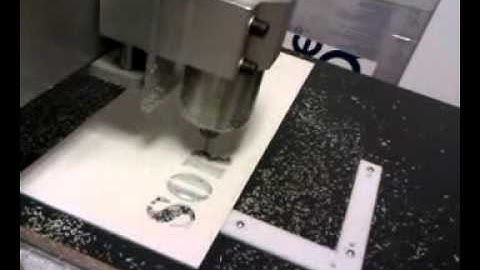 CNC 6040 - Cutting out a template