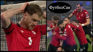 Грузия - Люксембург 2:0 Победный дубль Зивзивадзе + VAR в помощь Плей-офф Евро 2024