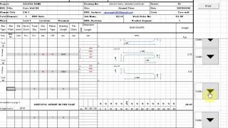 How to make bar bending schedule BS 8666 2005
