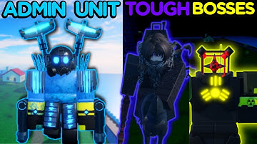 The  admin only unit vs the HARDEST bosses in noob experiment battlefront | Roblox