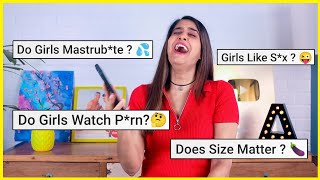 GIRL Answers 'UNCOMFORTABLE' Questions BOYS are Afraid to ask 😂 | Anisha Dixit screenshot 5