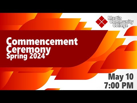 Martin Community College Spring 2024 Commencement