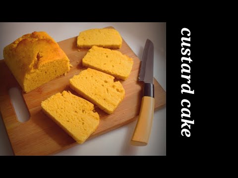 Video: How To Make A Custard Cake Without Eggs