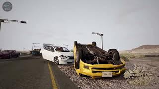 BeamNG Drive   epic car wrecks