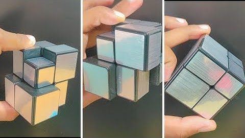 How to solve 2x2 mirror cube in hindi