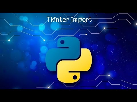 python language from tkinter import - YouTube