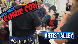 New York Comic Con 2023: Artist Alley | Full Walkthrough (Every Artist Featured)