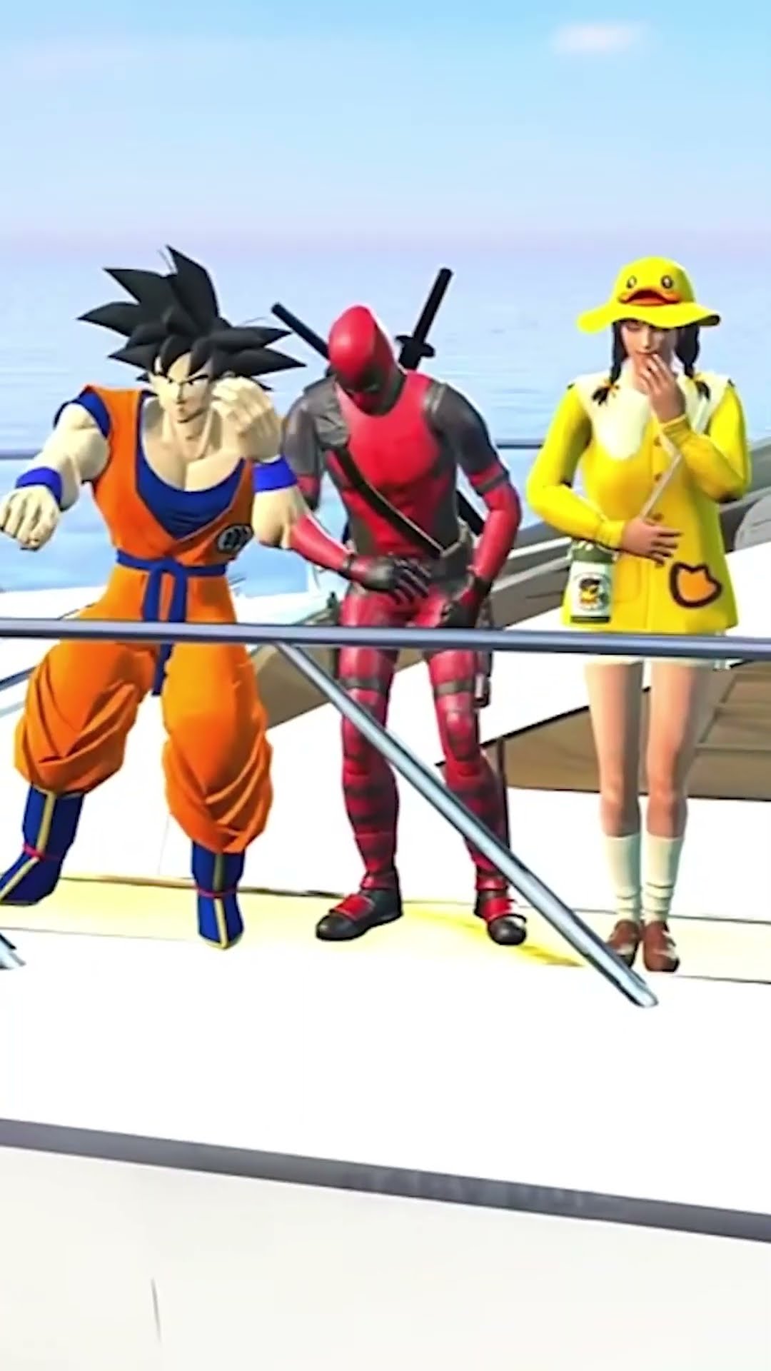 DEADPOOL vs  goku?
