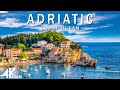 FLYING OVER ADRIATIC (4K UHD) - Relaxing Music Along With Beautiful Nature Videos - 4K Video Ultra