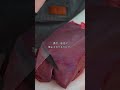 牛レバーの生食は食中毒のリスクがあるのでやめましょう。 #asmr #肉磨き #nikuhack