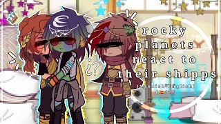 Rocky planets + sun react to their ships |||| Solarballs (My au) ||| Spanish and English (🇱🇷-🇪🇦)||||