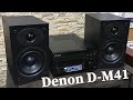 Микросистема Denon D-M41 - обзор!