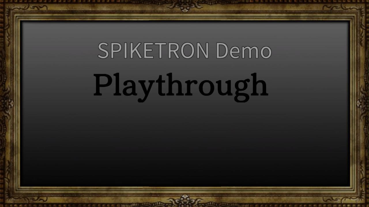 SPIKETRON Demo Rpg Maker MV PS5 - YouTube