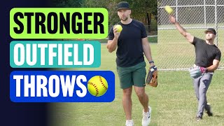 How to Improve Your Outfield Throws in Slow Pitch Softball