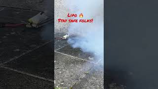 Famous Lipo battery fire #shorts #rc #drag #lipo #speedrun Profile