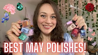 The BEST Polishes for May! 🌹💫 May Flowers, Birthstones, Zodiacs + Space Day 🌌
