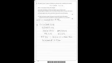 Edexcel 2018 A-Level Maths Paper 1 | Q8 Modelling with Graph Transformations | #maths #exam