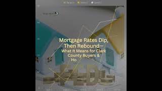 🏡 Clark County buyers moved fast when rates dipped.